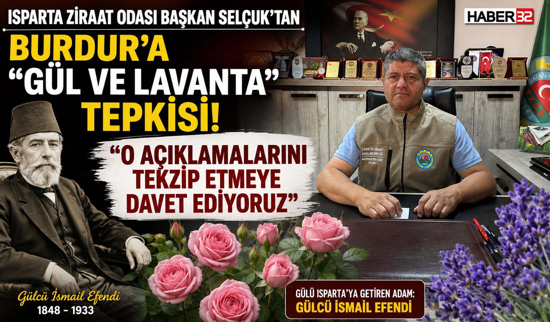 Başkan Selçuk’tan Burdur’a “Gül ve Lavanta” Tepkisi!