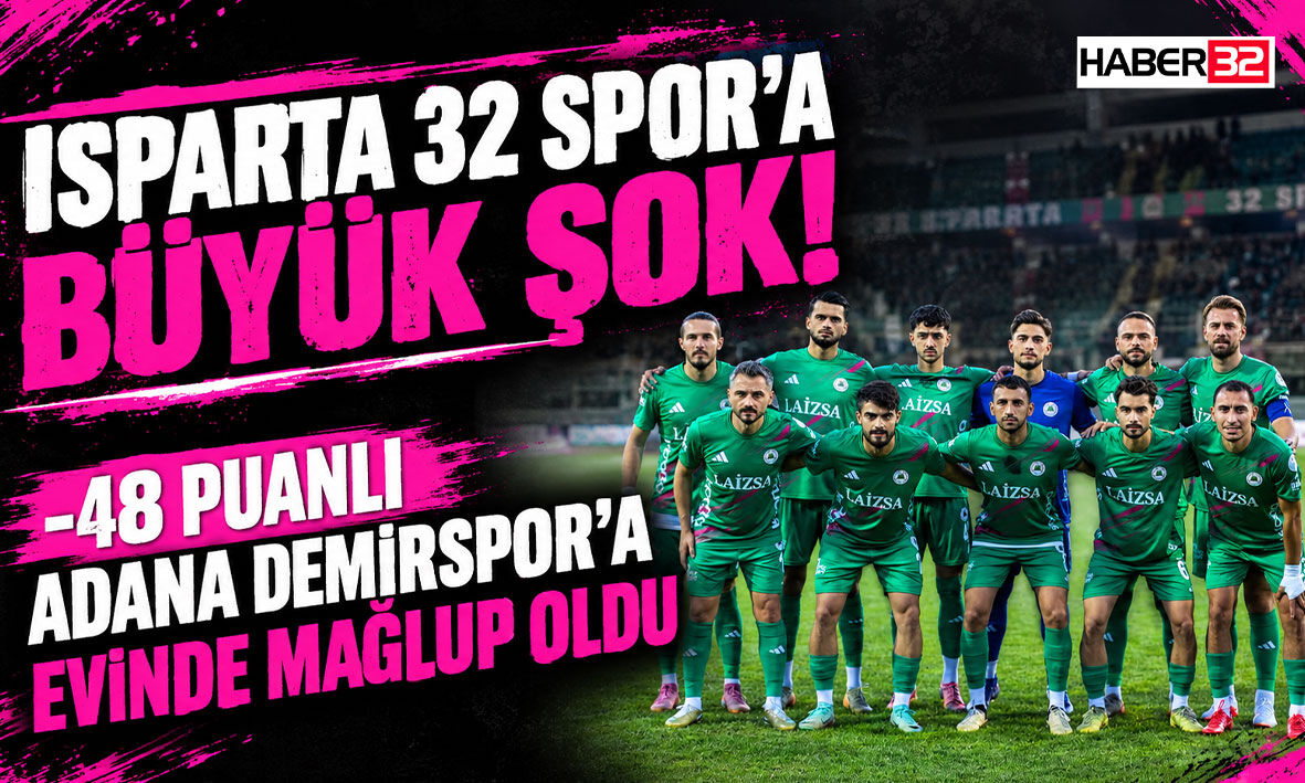 -48 Puanlı Adana Demirspor’a Evinde Mağlup Oldu