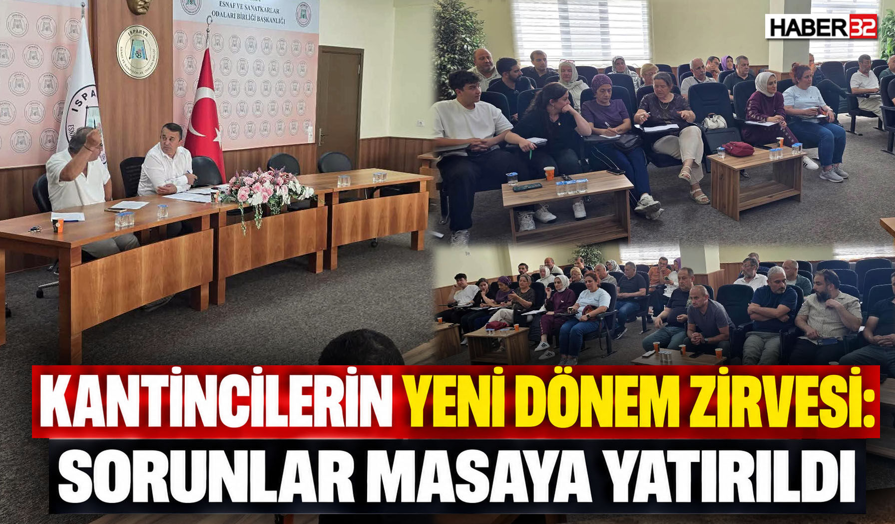 Isparta'da Kantincilerin Yeni Dönem Zirvesi!