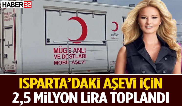 Isparta’daki Aşevi İçin 2 Milyon 560 Bin Lira Toplandı