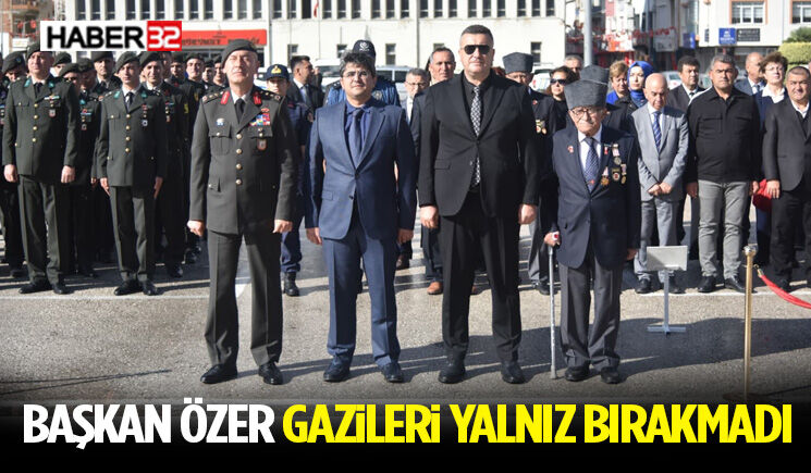 Eğirdir’de Gaziler Günü Dolayısıyla Anma Programı Düzenlendi