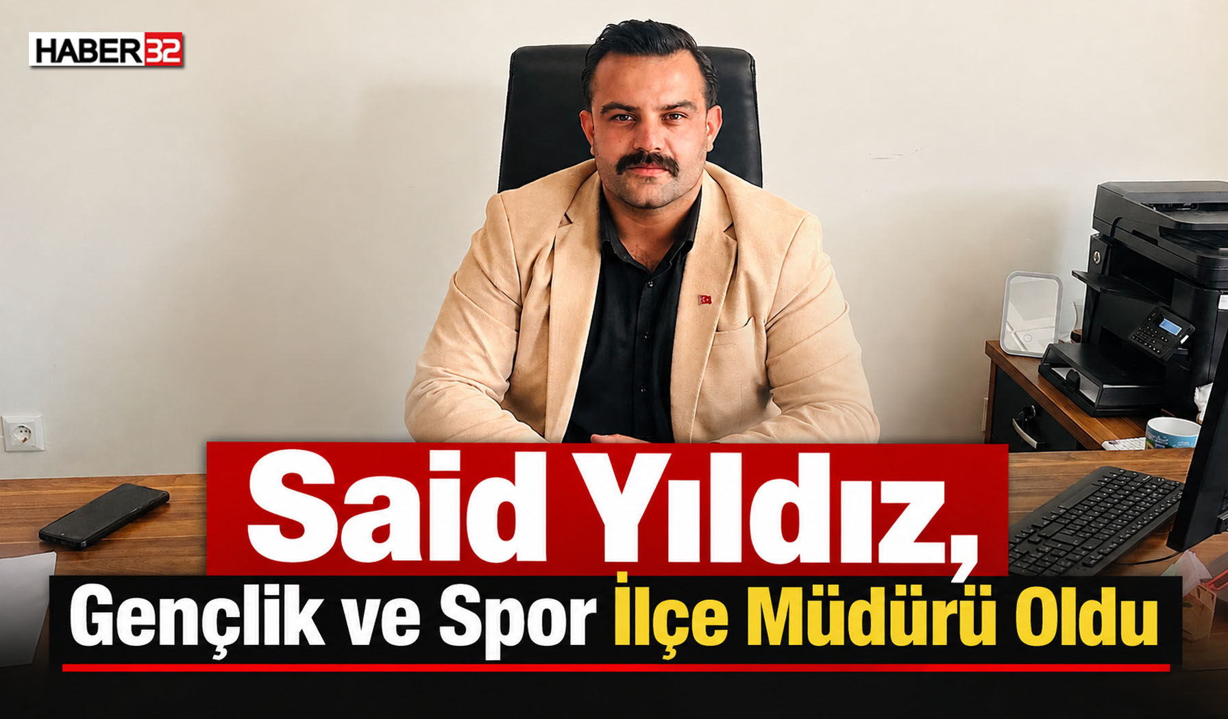 Said Yıldız, Eğirdir İlçe Müdürü Oldu