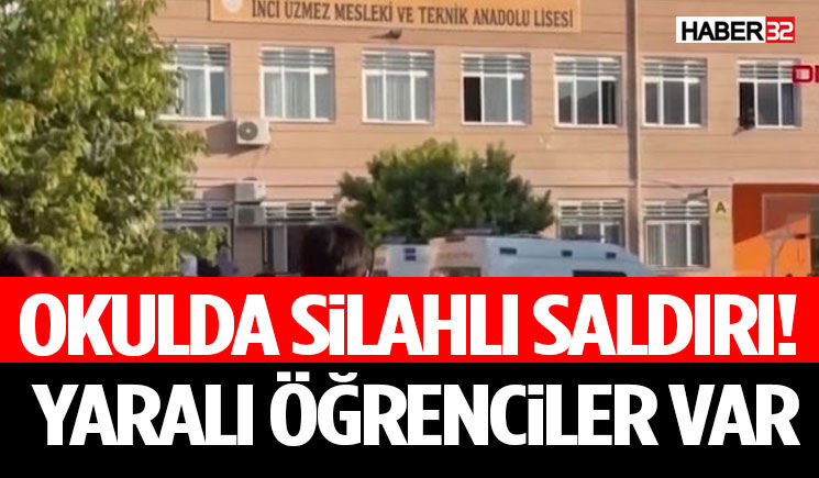 Okulda Silahlı Saldırı! Yaralı Öğrenciler Var