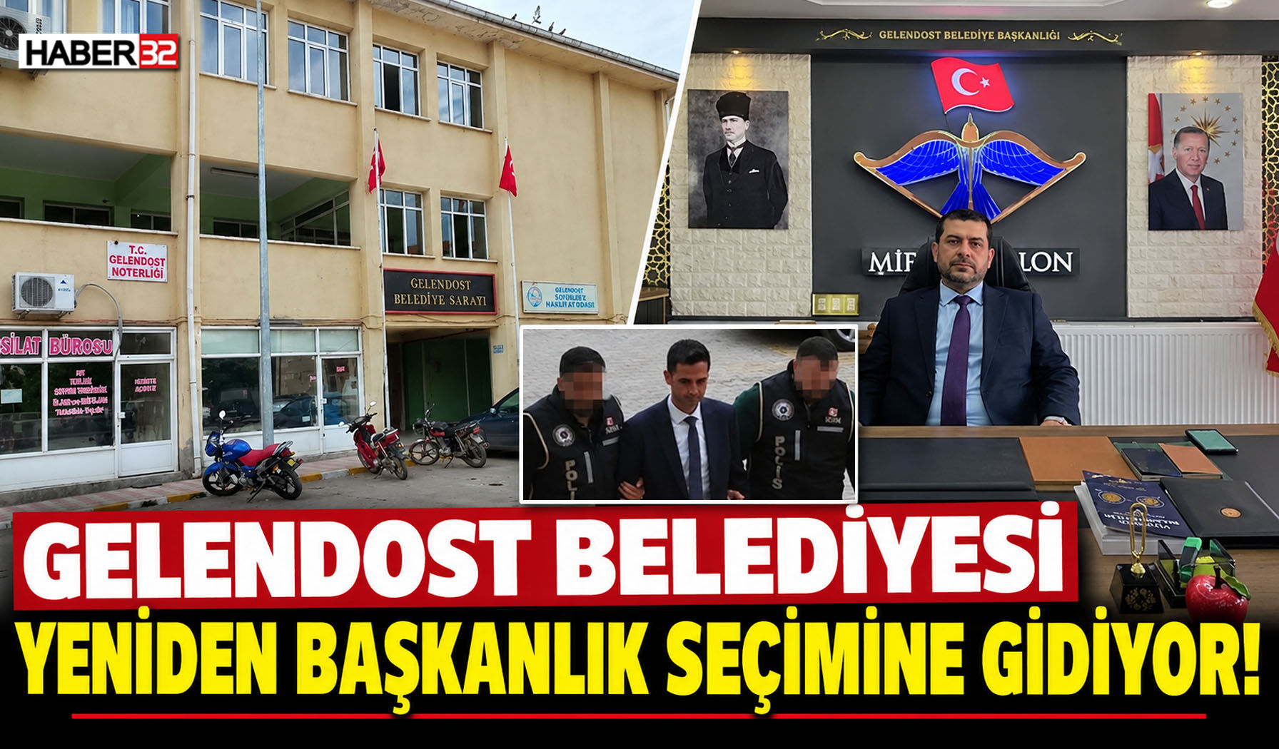 Gelendost Belediyesi Yeniden Başkanlık Seçimine Gidiyor!