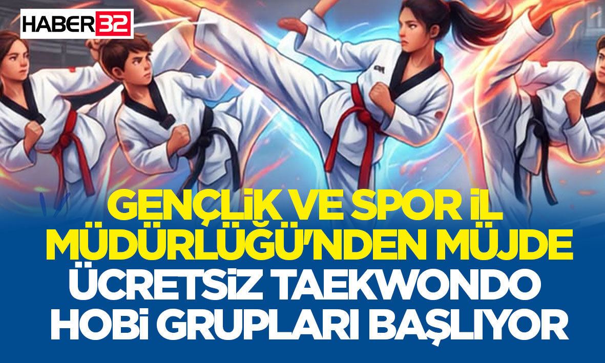 Ücretsiz Taekwondo Hobi Grupları Başlıyor!