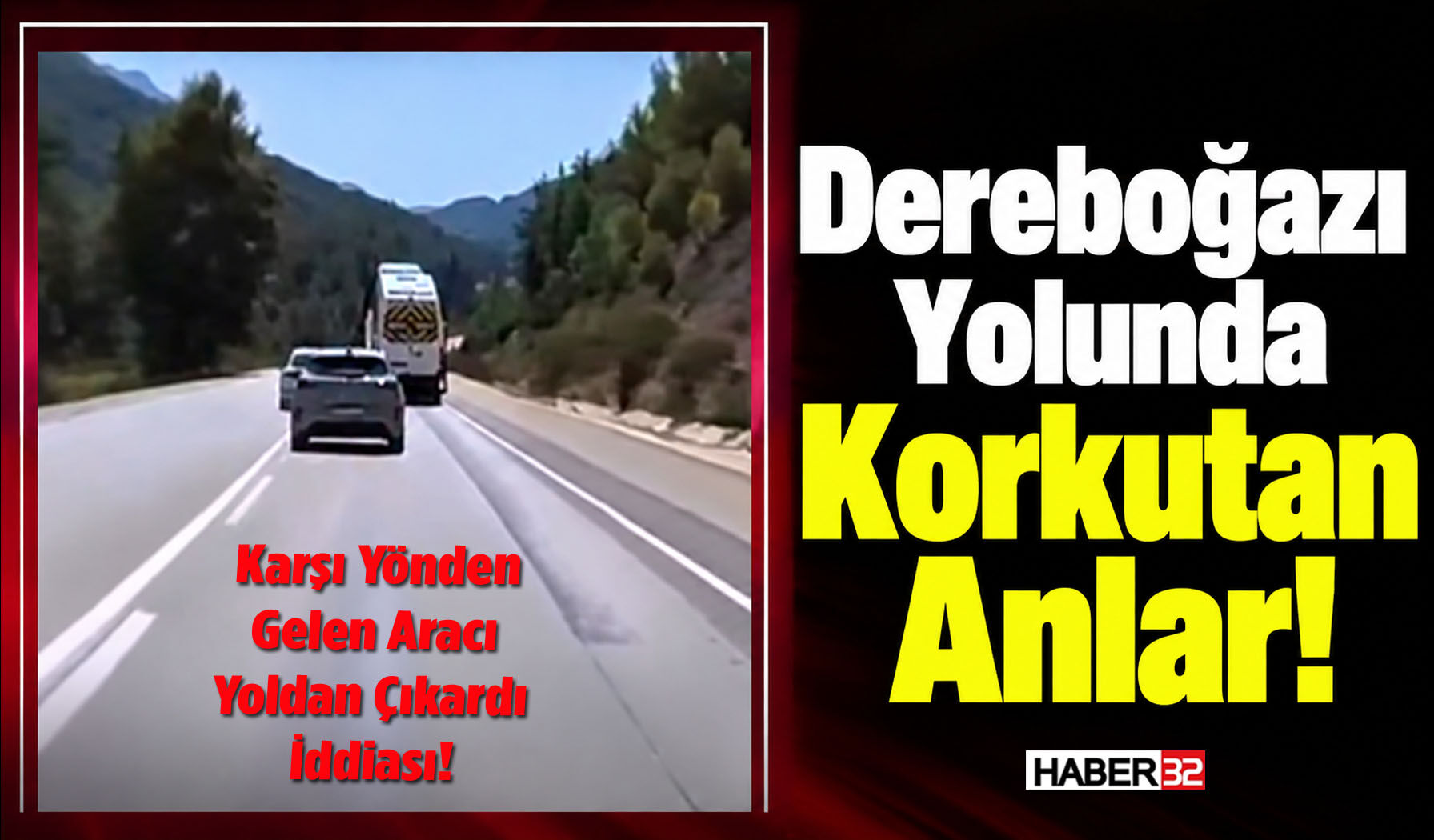 Isparta-Antalya Yolunda Korkutan Anlar!