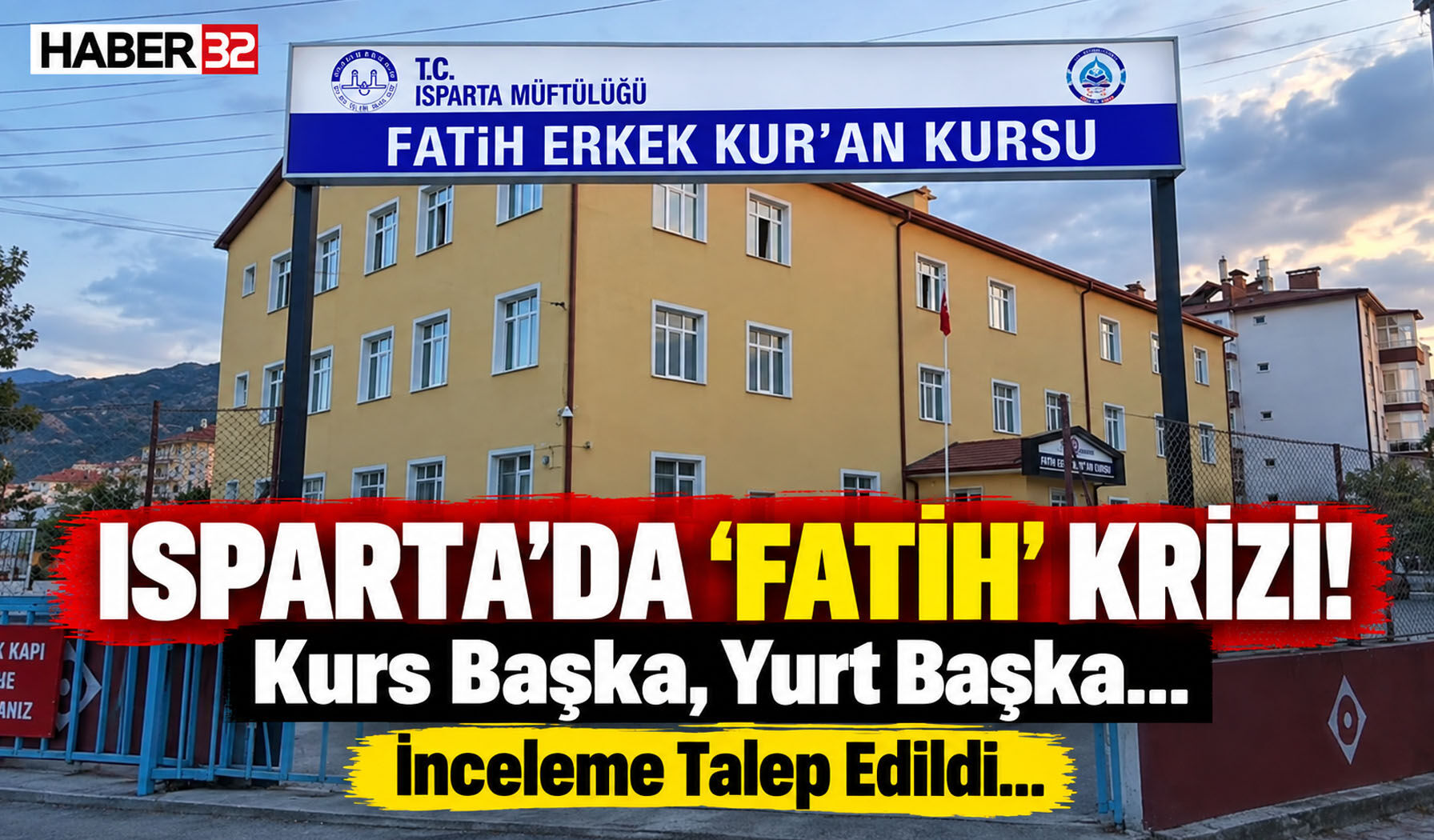 Isparta'da İsim Krizi! Valiliğe Bildirdiler...