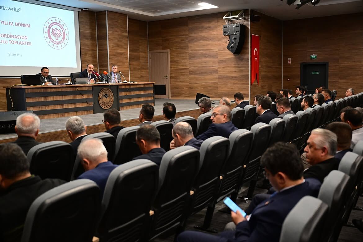 2026 Yılı 4. İl Koordinasyon Kurulu Toplantımızı Gerçekleştirdik. Toplantımızda, Yatırımların Pl (1)
