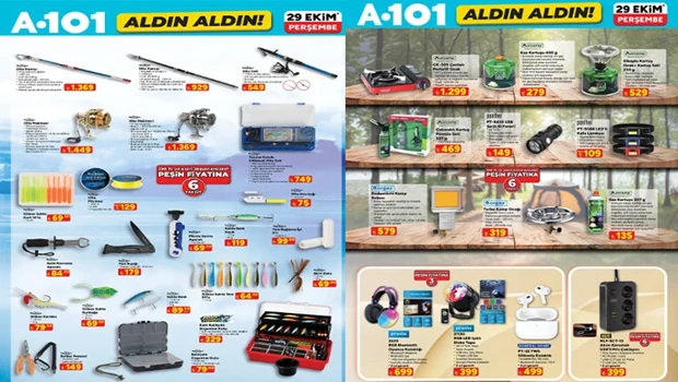 A101 29 Ekim 2026 Aktüel Kataloğu: Televizyon, Beyaz Eşya ve Küçük Ev Aletleri İndirimde