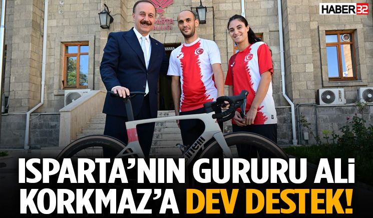 Isparta’nın Gururu Ali Korkmaz’a Dev Destek!