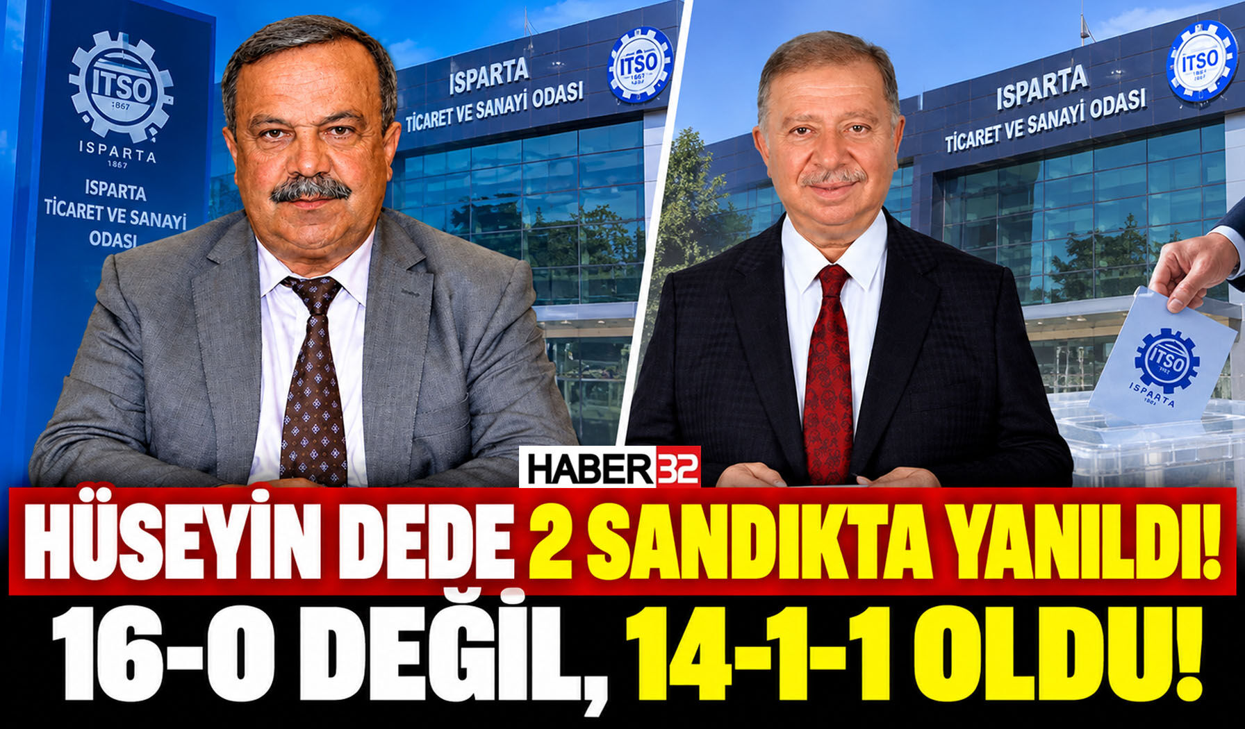 Hüseyin Dede Yalnızca 2 Sandıkta Yanıldı: 14-1-1