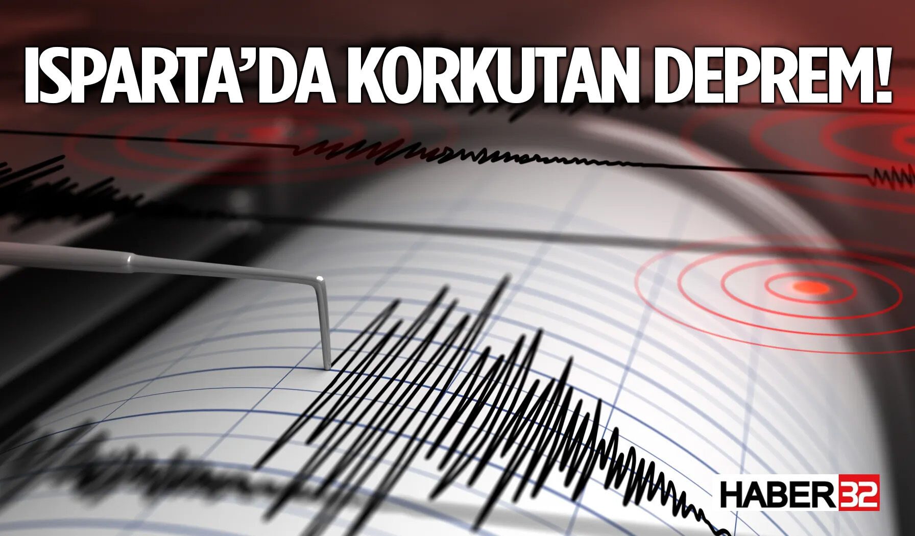 Isparta’da Korkutan Deprem!