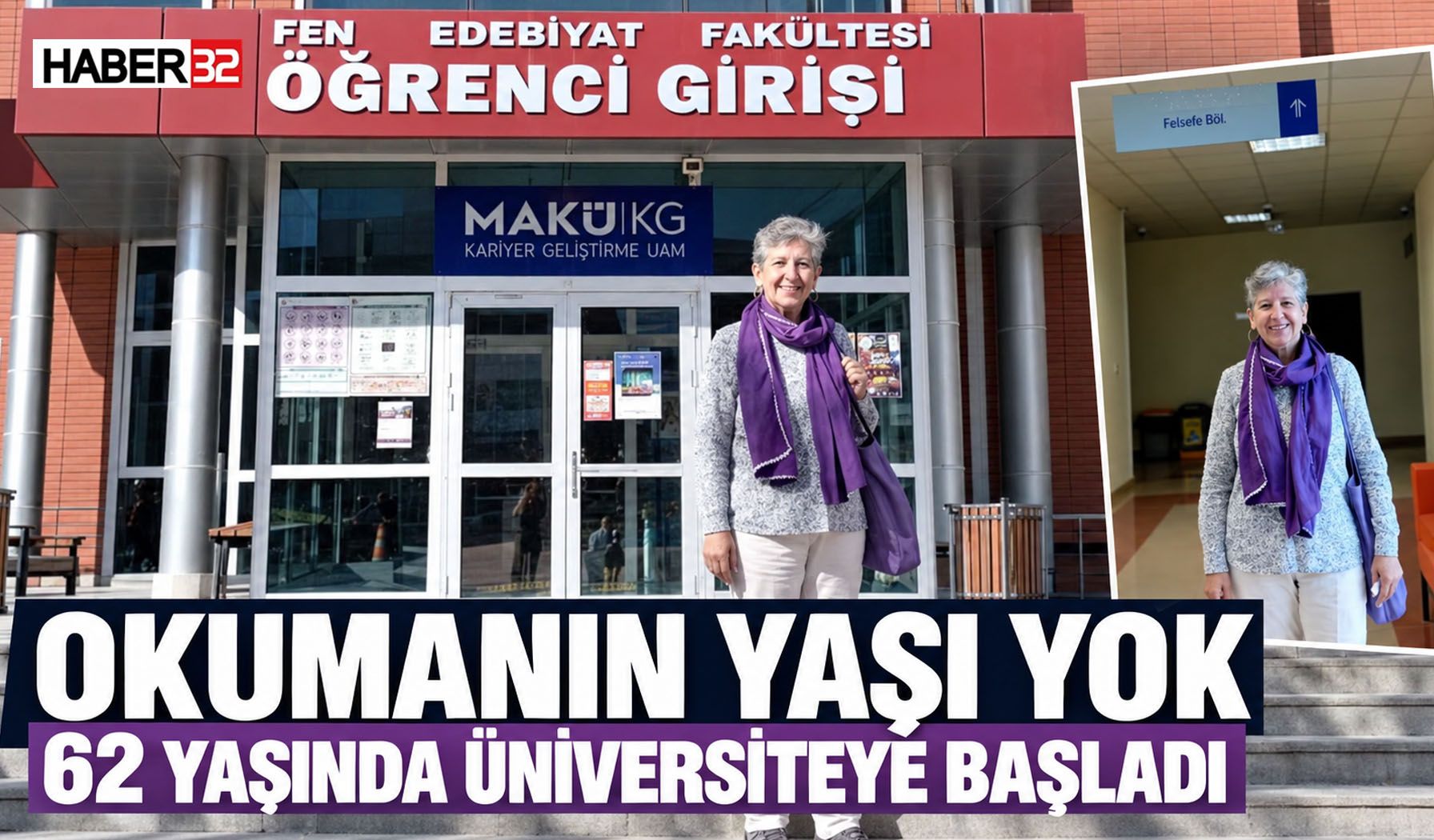62 Yaşında Yeniden Üniversiteli Oldu!