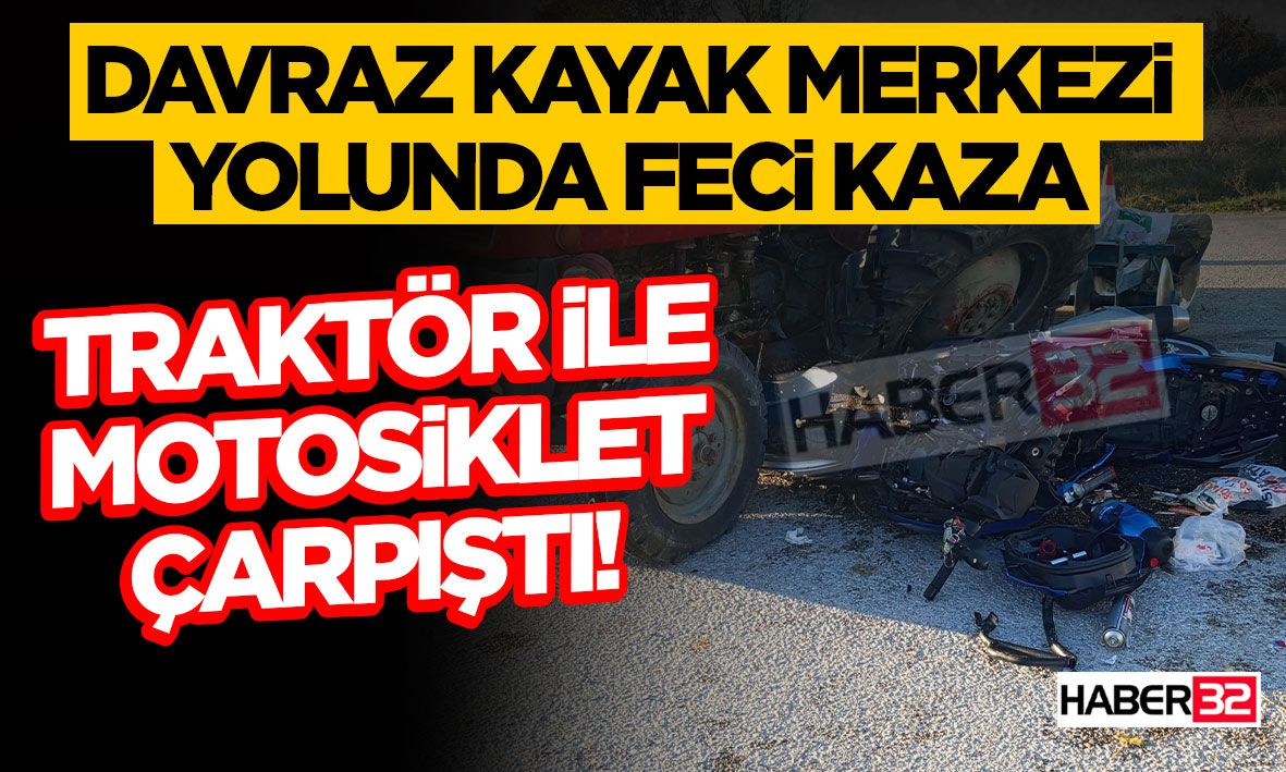 Davraz Kayak Merkezi Yolunda Feci Kaza