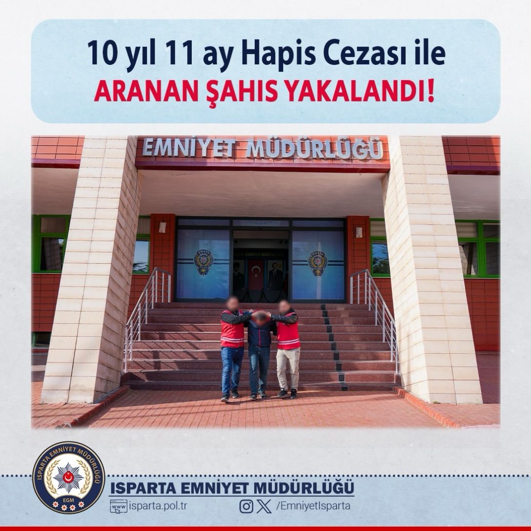 ⚖️ Yağma Suçundan 10 Yıl 11 Ay Hapis Cezası Ile Aranan Şahıs, Asayiş Şube Müdürlüğü Ekiplerimizc