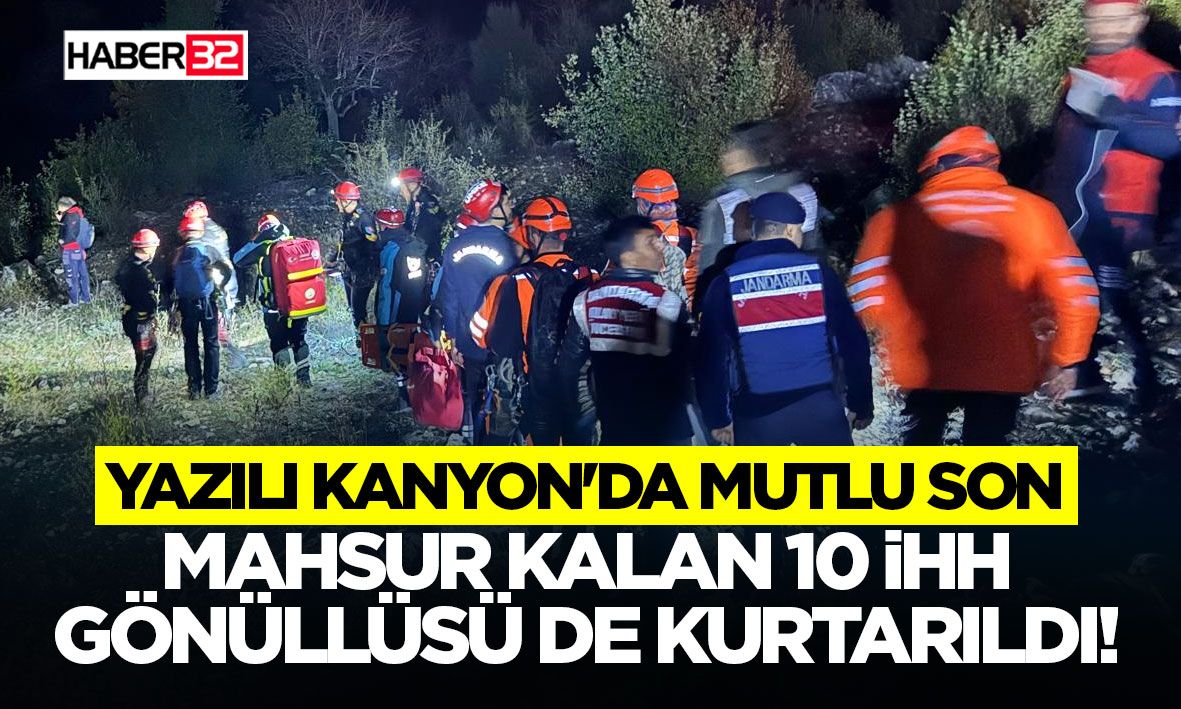 Mahsur Kalan 10 İHH Gönüllüsü De Kurtarıldı!