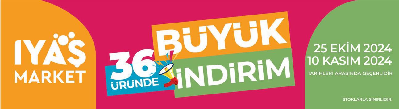 Iyaş Marketlerde 36 Üründe Büyük İndirim!