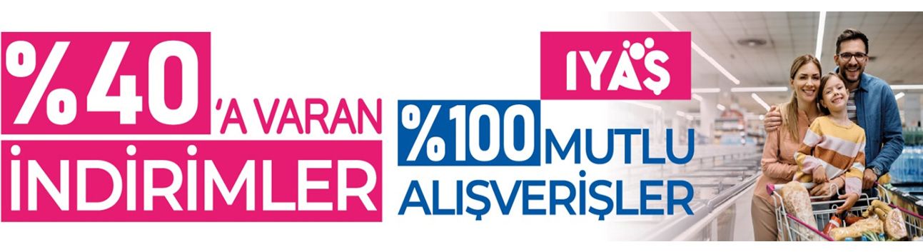 IYAŞ Marketlerde büyük indirim fırsatı!